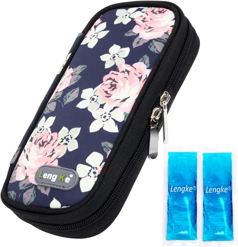 Vista 9 de LengKe Bolsa de hielo para enfriador de insulina, bolsa de hielo aprobada por la Tsa y pequeñas bolsas de hielo para enfriador de medicamentos