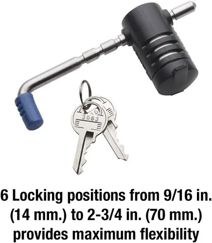 Vista 4 de Master Lock 2847DAT Candado Ajustable de Acero Inoxidable, Paquete de 10