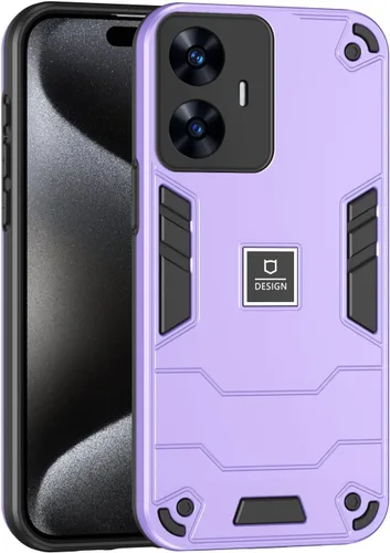 Vista 375 de Funda compatible con Redmi A1, compatible con Redmi A2 2 en 1 [PC dura + TPU], funda de teléfono negra