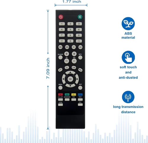 Vista 5 de Nuevo control remoto apto para Seiki TV versión 1