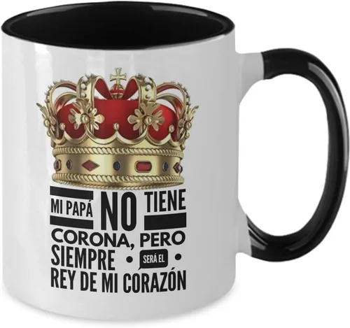 Vista 2 de Día del Padre taza de café papi Regalo para papá regalos para padres, abuelos, día del padre mejor padre Taza regalo Te quiero papa
