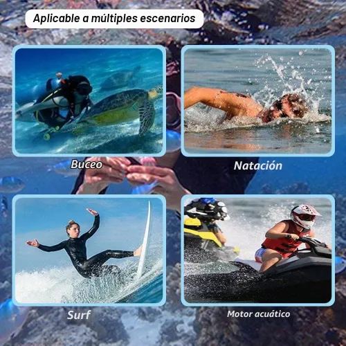 Vista 7 de LOOEEL Gorra de buceo de neopreno de 0.098 in, gorra de buceo, gorra térmica con correa para la barbilla, gorra resistente al viento para surf