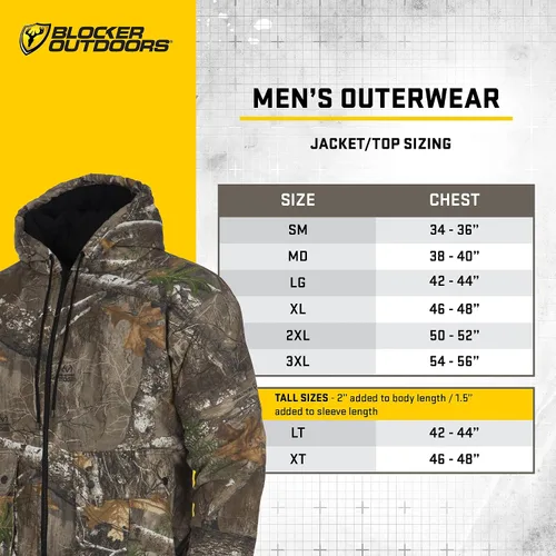Vista 3 de Chaqueta aislante Scent Blocker Shield Series Commander, ropa de caza para hombre