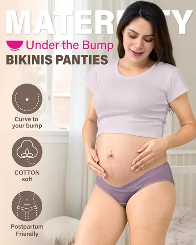 Vista 2 de Intimate Portal - Ropa interior de maternidad para debajo del vientre o pancita, panties post-parto