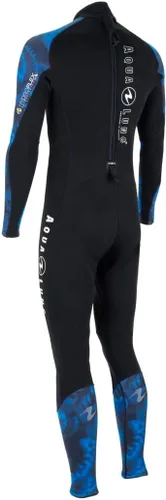 Vista 4 de AQUALUNG HydroFlex - Overol para hombre, 0.118 in, color azul camuflaje