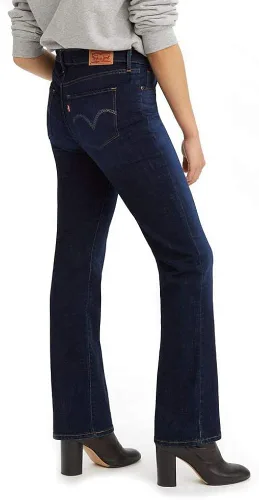 Vista 2 de Levi's Jeans clásicos con corte de bota para mujer