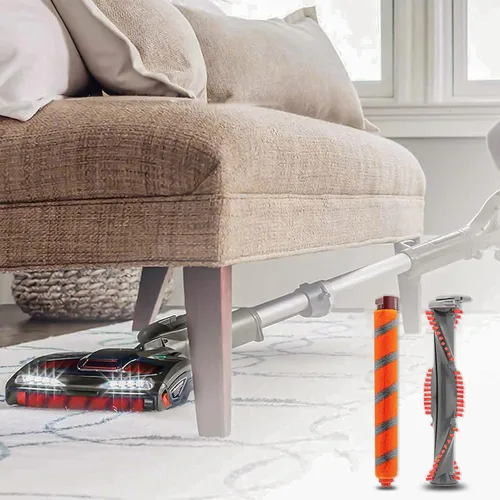 Vista 9 de Kit de cepillo de rodillo de repuesto compatible con aspiradora Shark NV800, NV800W, NV801, NV801Q, NV803, UV810, HV380, HV381, HV382, HV384