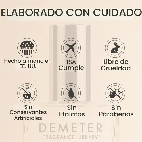 Vista 4 de DEMETER Colonia en aerosol de perfume natural para mujeres, jardín húmedo