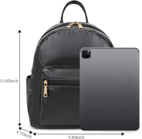 Vista 5 de seyfocnia Bolso tipo mochila para mujer, Negro -, Elegante