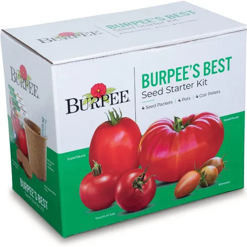 Vista 6 de Burpee - Colección Best 10 (10 mejores), 10 paquetes de semillas de tomates clásicos