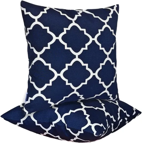Vista 10 de JMGBird Almohadas impermeables para exteriores de 18 x 18 pulgadas para muebles de patio, cama, sofá y sofá Almohadas de exterior con inserto