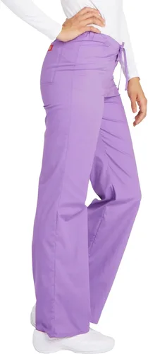Vista 6 de Dickies - Pantalón de talle natural para mujer y hombre con 2 bolsillos y cordón ajustable, 83006