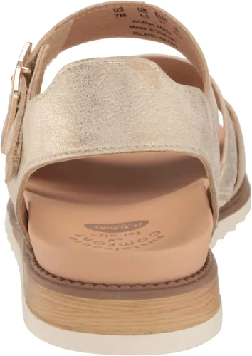 Vista 3 de Dr. Scholl's womens Island Glow Strappy Flat Sandal
