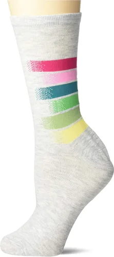 Vista 29 de K. Bell, calcetines retro varsity de lechuga para mujer Adultish (negro)