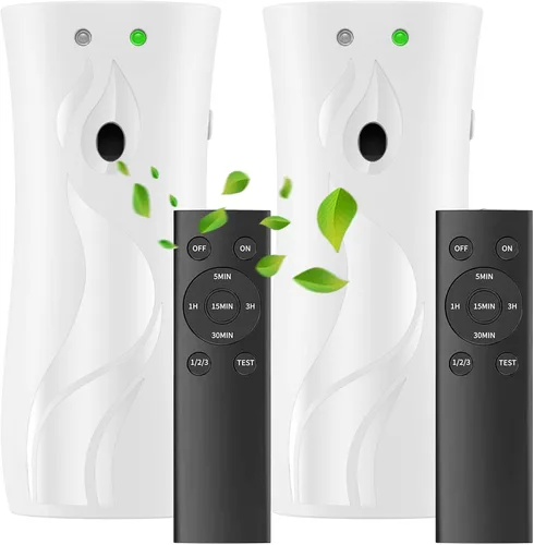 Vista 8 de Paquete de 2 dispensadores automáticos de ambientador en aerosol con Bhw1121YK