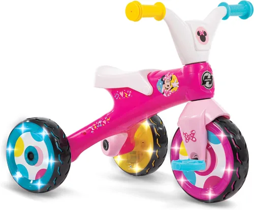 Vista 13 de Huffy Triciciclo de Disney Frozen 2 para niñas, ideal para mayores de 3 años, Anna, Elsa y Olaf, contenedores de almacenamiento para aperitivos