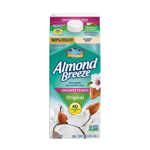 Vista 19 de BLUE DIAMOND Leche de almendra de vainilla sin azúcar, 0.5 GL