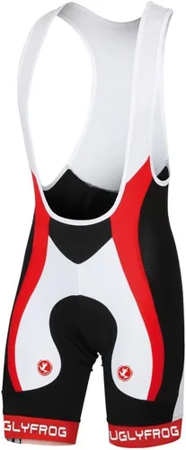 Vista 21 de UGLY FROG Designs - Pantalones cortos de ciclismo con pantalones cortos con peto, pantalones cortos de ciclismo Pro/BIP, acolchado 3D Coolmax