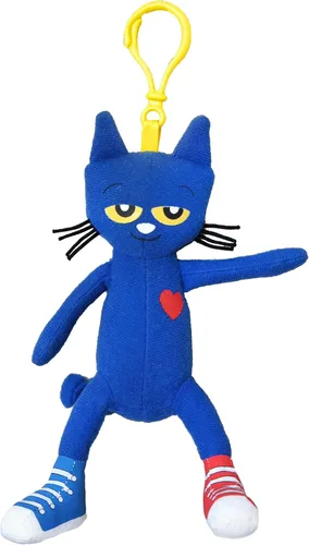 Vista 2 de Colección de libros de Pete The Cat de James Dean (I Can Read), mochila MerryMakers con muñeca de peluche, bolsa de libro de regalo y página
