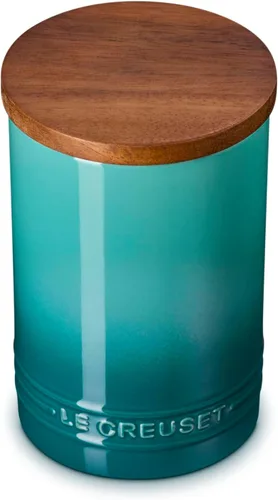 Vista 22 de Le Creuset - Recipiente de cerámica para salar y almacenamiento, 7 onzas, Artichaut