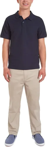 Vista 3 de Nautica Polo piqué elástico de manga corta para hombre joven