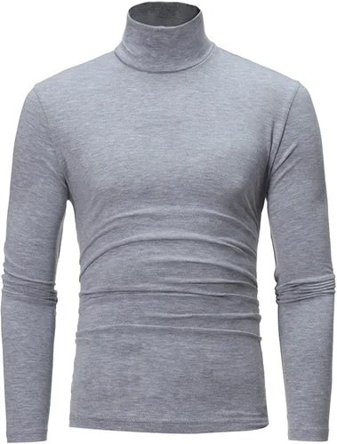 Vista 2 de Miekld Heated Hoodie for Men Men's Casual Swallow Gird Print Long Sleeve Tops Round Neck T-Shirt Blouse Pocket T Shirt Pack