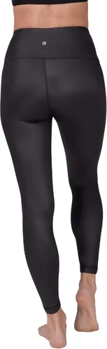 Vista 5 de 90 Degree By Reflex Leggings de tobillo de piel sintética de alta brillo para mujer