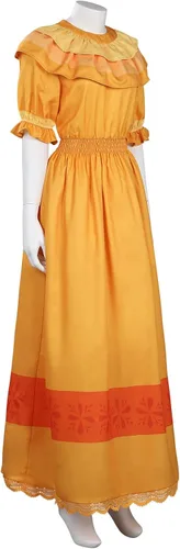 Vista 4 de Vestido para adultos disfraz de Mirabel Dolores Isabela vestido de cosplay de Luisa vestido de princesa Pepa trajes de fiesta de cumpleaños