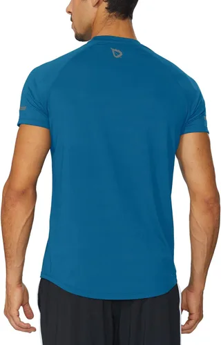 Vista 2 de baleaf Camisetas deportivas de manga corta para hombre de secado rápido