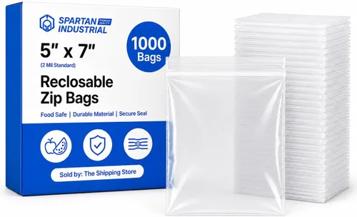 Vista 13 de Bolsas reutilizables, 1000 unidades, con cierre