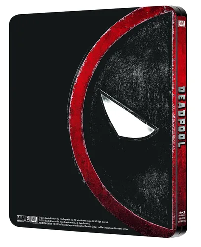 Vista 2 de Deadpool Blu-ray Steelbook (Region-Free Import EMBOSSED)