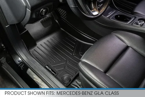 Vista 2 de SMARTLINER Juego de alfombrillas de piso personalizadas para Mercedes-Benz AMG CLA 45 2014-2019