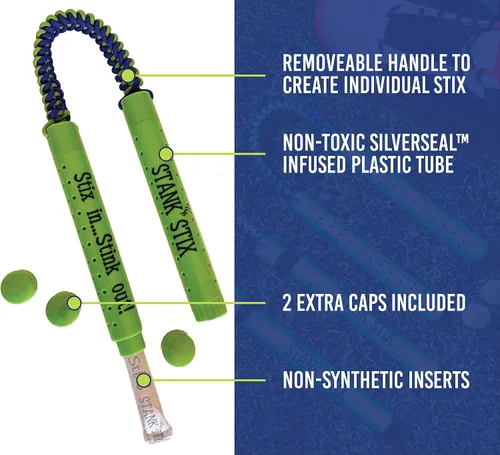 Vista 2 de Glovestix StankStix - Desodorante para zapatos eliminador de olores de zapatos anteriormente llamado ShoeStix Eliminador de olores no tóxicos