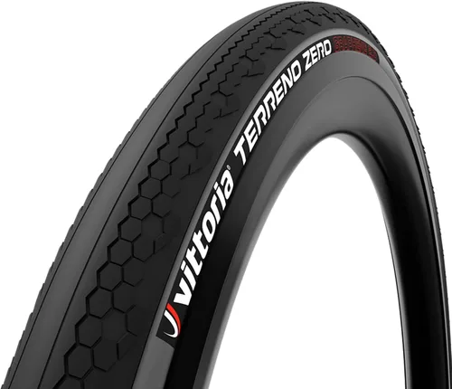 Vista 4 de Vittoria Terreno Zero - Neumáticos para bicicleta para grava y pavimento, neumático Cyclocross Terreno Zero G2.0 sin cámara TNT