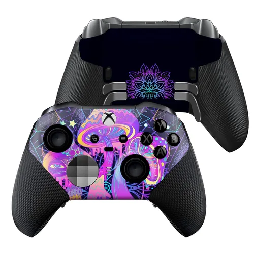 Vista 35 de Retro Comic Customised Wireless Controller for Elite by BCB. Original Elite Series 2 Controller Compatible with Xbox One / Series X & S. Customized