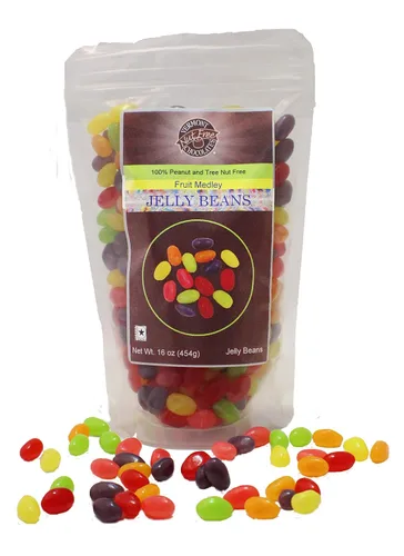 Vista 6 de Vermont Nut Free Chocolates Jelly Beans, 16 onzas, 2 bolsas