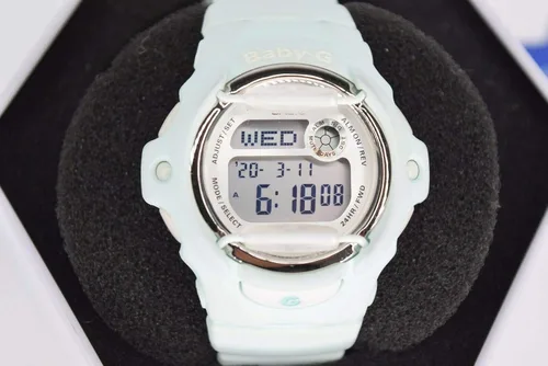 Vista 6 de Casio BG169R-3 Baby G Women039s Reloj Light Mint 1.811 in Resina, Verde, Moderno