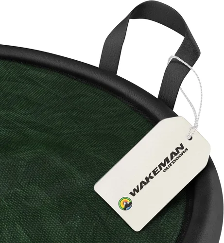 Vista 6 de Wakeman - Bote de basura plegable para exteriores, 29.5 galones, para fiestas, residuos de patio o lavandería, accesorios de campamento