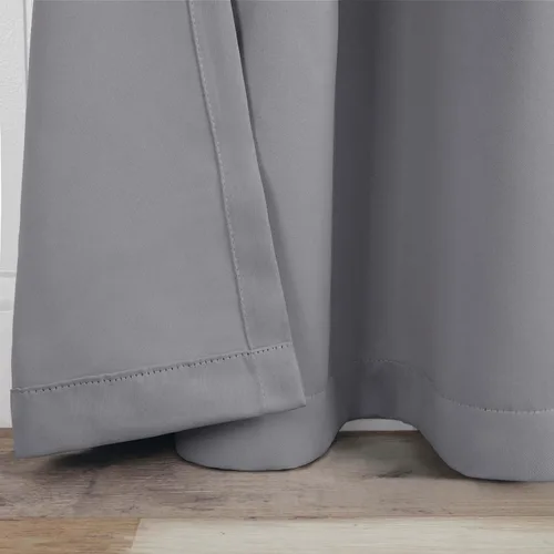 Vista 54 de BLUENILEMILLS Paneles de cortinas opacas para oscurecer la habitación con bolsillo para barra/pestañas traseras, cortinas perfectas para ventanas