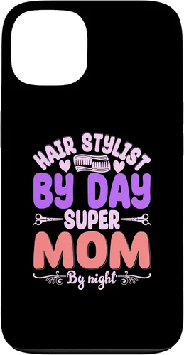 Vista 7 de Hair Stylists by Day Super Mom by Night Hair Stylist Case para iPhone 17