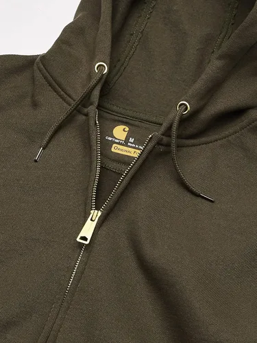 Vista 2 de Carhartt - Sudadera holgada de peso medio con cremallera completa para hombre