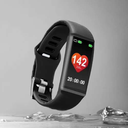 Vista 3 de FITCENT Monitor de frecuencia cardíaca con monitor de fitness, ANT+ 5.3Khz Bluetooth Monitor de frecuencia cardíaca compatible con Polar Garmin DDP
