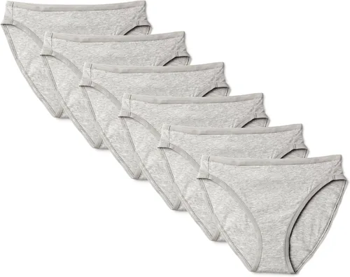 Vista 25 de Amazon Essentials Ropa interior de bikini de algodón y elastano para mujer (disponible en tallas grandes)