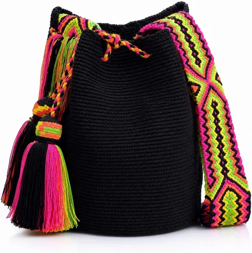 Vista 7 de WYOU Utopia classics Hobo in Wayuu Crochet, Grande Baru