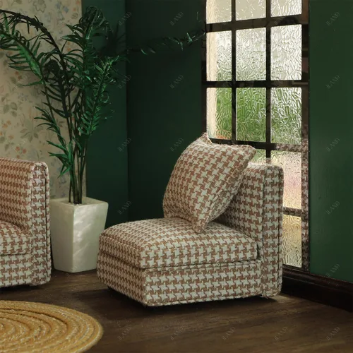 Vista 9 de iLAND Muebles de Casa de Muñecas Sofá Seccional en Miniatura para Decoración de Casa de Muñecas Compatible con Accesorios a Escala 1/12, Sofá