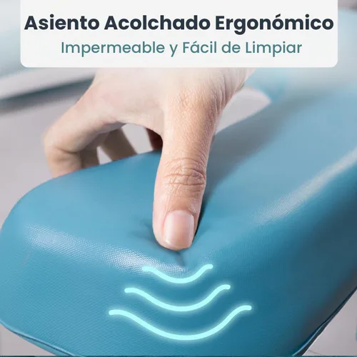 Vista 7 de PELEGON Asiento de inodoro elevado con asas (400 libras) – Silla de inodoro de altura y ancho ajustable con brazos, elevador de inodoro con asas