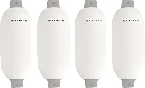 Vista 32 de Rockville C8527NB - Paquete de 4 fundas para guardabarros de barco de 8.5 x Azul marino