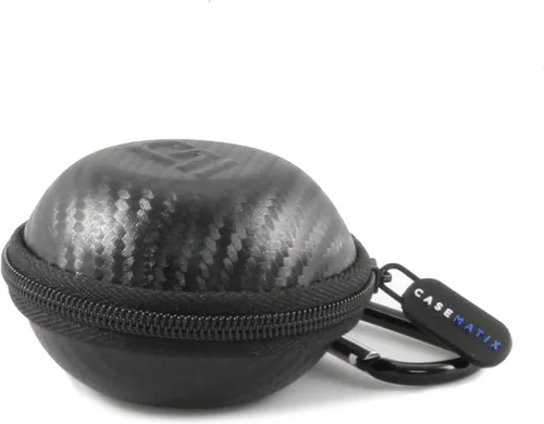 Vista 5 de CASEMATIX Estuche de transporte OBD compatible con herramienta de diagnóstico Bluetooth OBD2 FIXD para monitor de salud de auto, solo estuche