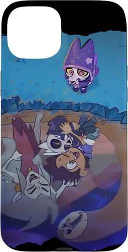 Vista 9 de Funda para iPhone 16 Adorable tiny demon with skull mask and horns