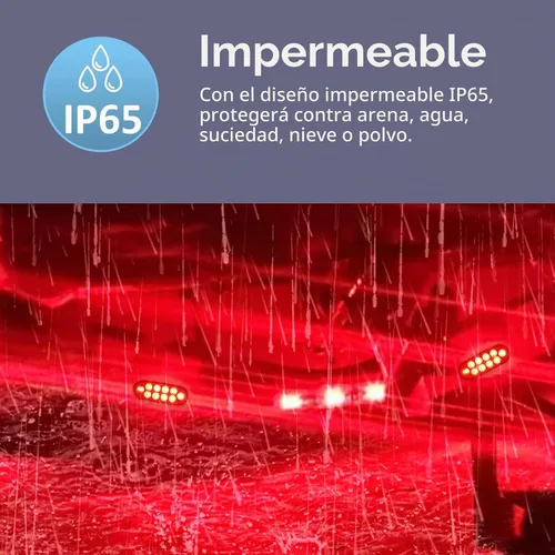 Vista 5 de Kit de luces LED ovaladas de 6" para remolque, 4 piezas de luces traseras impermeables de parada/giro/freno con 10 marcadores LED para camión, RV 4